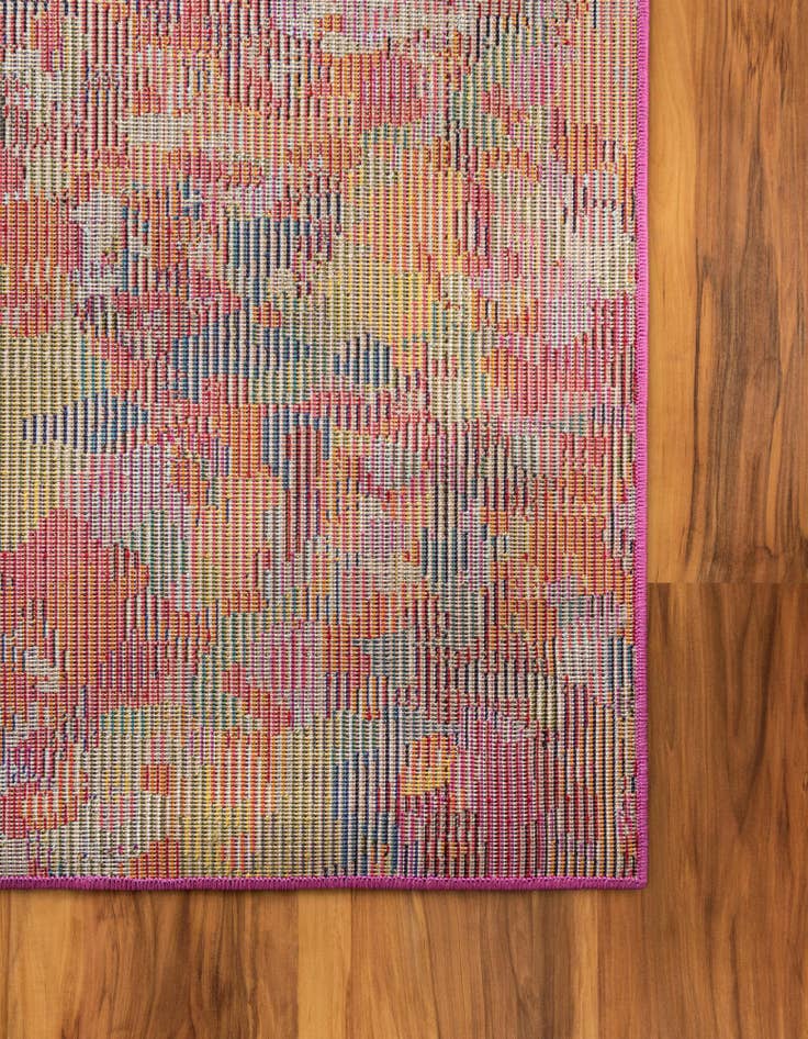 Detail image of 2' 7 x 10' Washable Spectrum Runner Rug