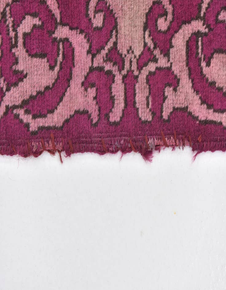 Detail image of 3' 3 x 11' 4  Hand Knotted Tabriz Persian Wool Runner Rug