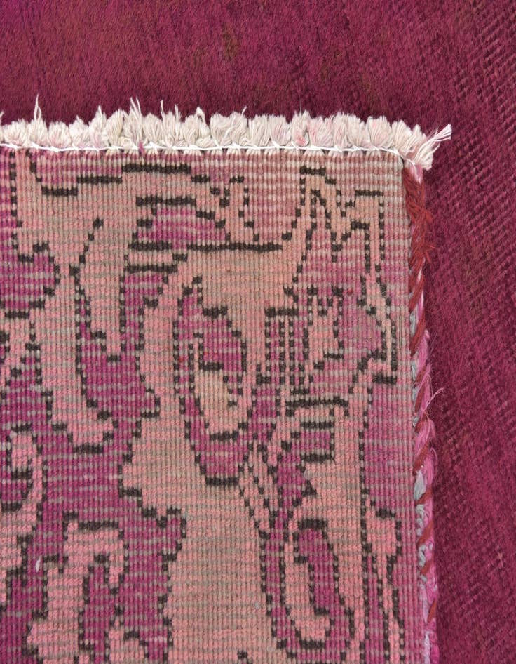 Detail image of 3' 3 x 11' 4  Hand Knotted Tabriz Persian Wool Runner Rug