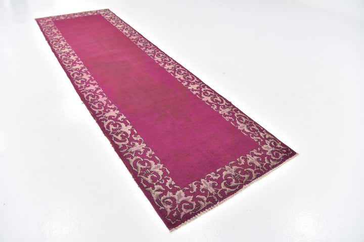 3' 3 x 11' 4 Hand Knotted Tabriz Persian Wool Runner Rug