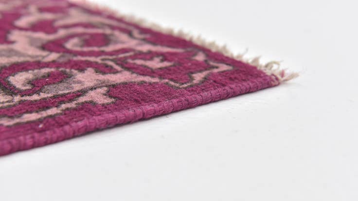Detail image of 3' 3 x 11' 4 Hand Knotted Tabriz Persian Wool Runner Rug