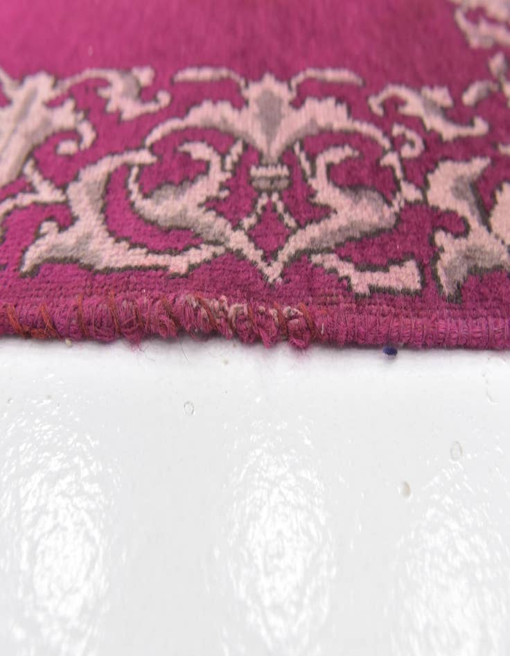 Detail image of 3' 3 x 11' 4  Hand Knotted Tabriz Persian Wool Runner Rug