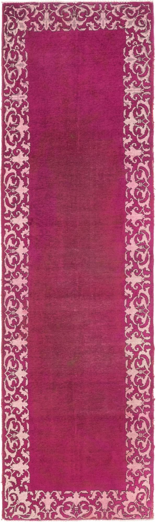 3' 3 x 11' 4 Hand Knotted Tabriz Persian Wool Runner Rug