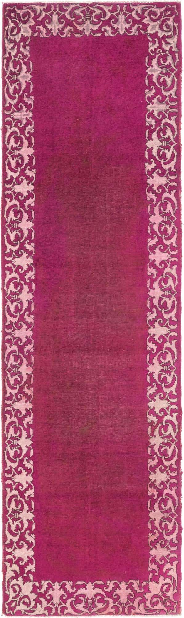3' 3 x 11' 4 Hand Knotted Tabriz Persian Wool Runner Rug