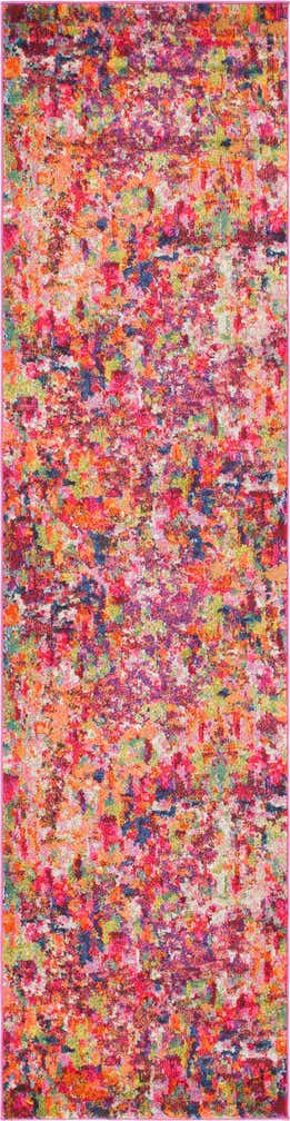 2' 7 x 10' Washable Theia Runner Rug