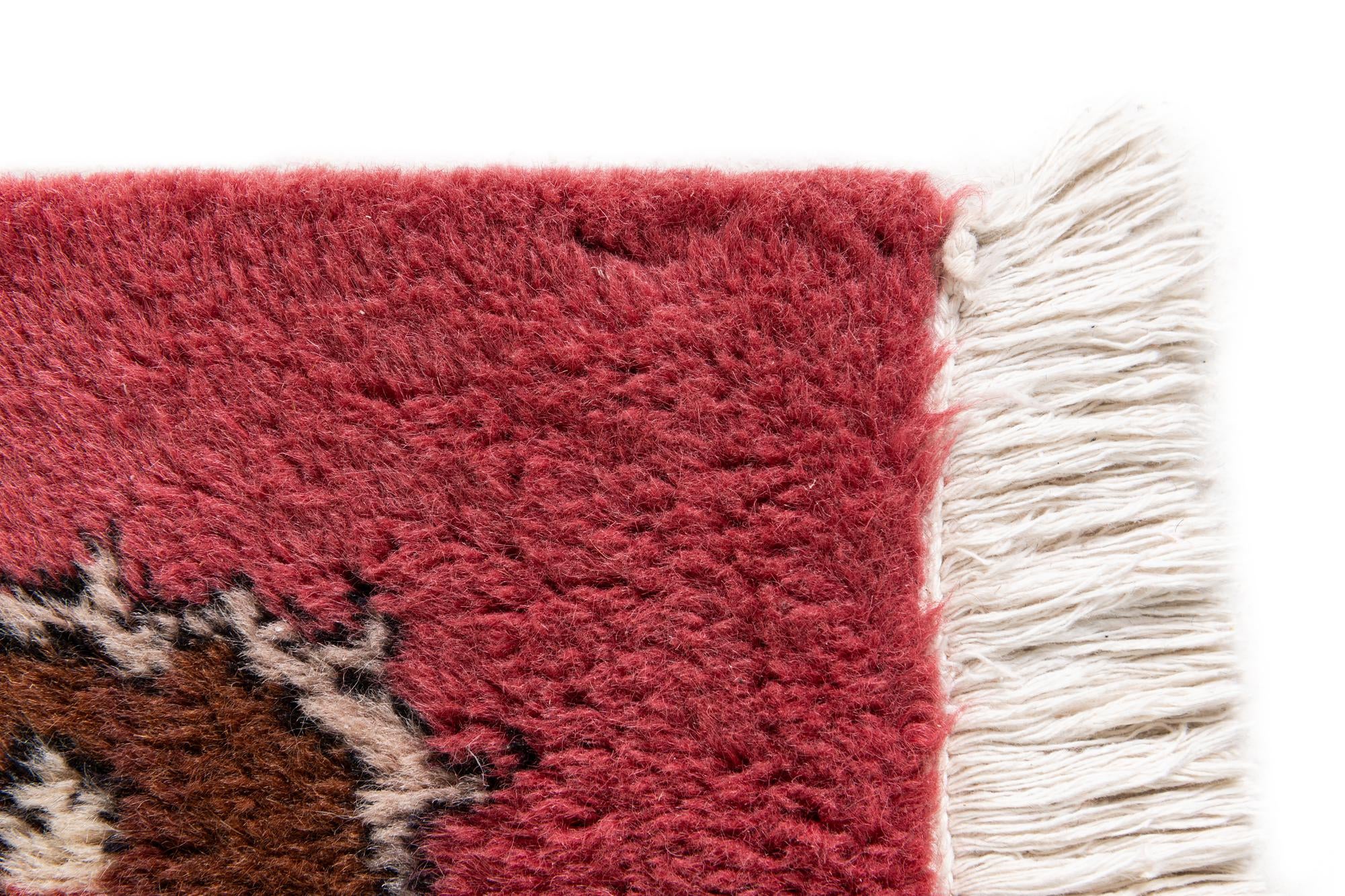 2' 10 x 10' 5 Hand Knotted Tibet Wool Runner Rug