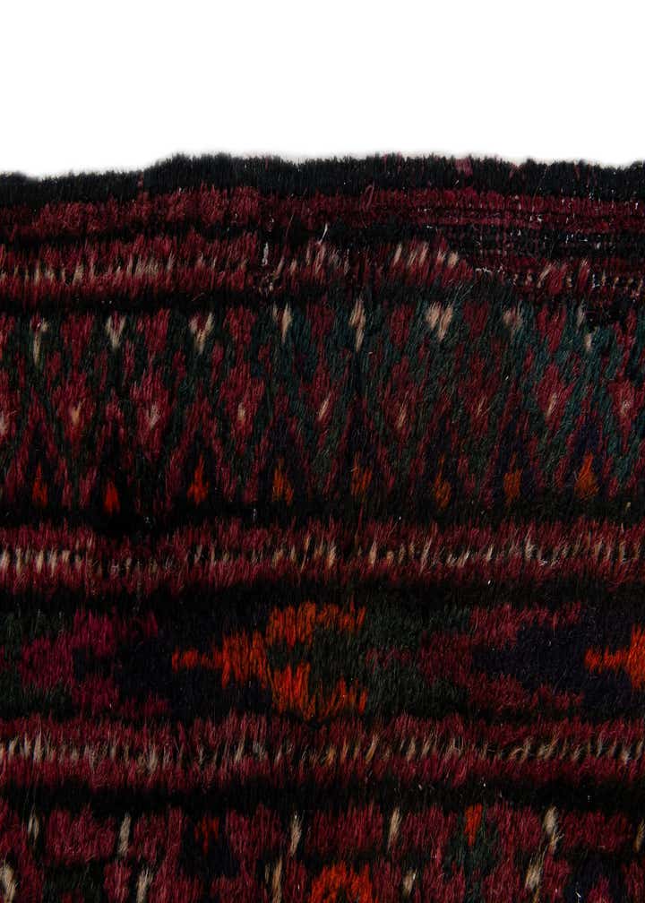 3' 11 x 6' 11 Hand Knotted Torkaman Oriental Wool Runner Rug