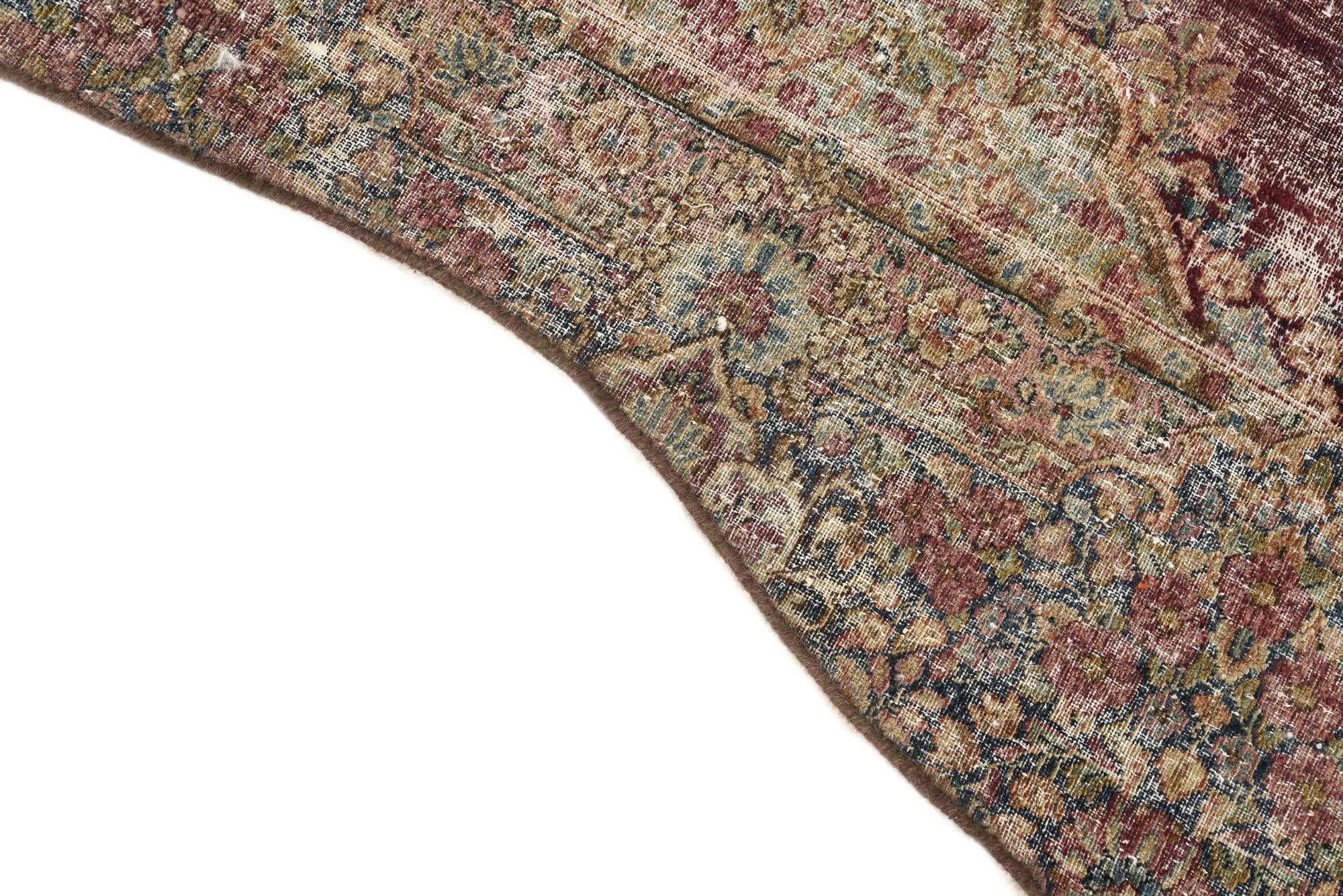 3' x 9' Hand Knotted Ultra Vintage Persian Wool Runner Rug
