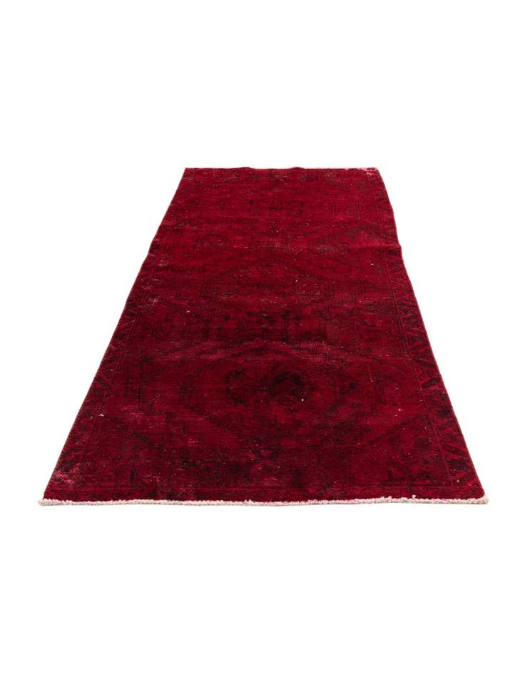 Detail image of 3' 3 x 7' 4 Hand Knotted Ultra Vintage Persian Wool Runner Rug