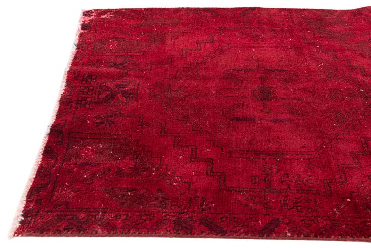 Detail image of 3' 3 x 7' 4 Hand Knotted Ultra Vintage Persian Wool Runner Rug