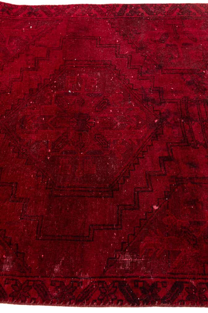 3' 3 x 7' 4 Hand Knotted Ultra Vintage Persian Wool Runner Rug