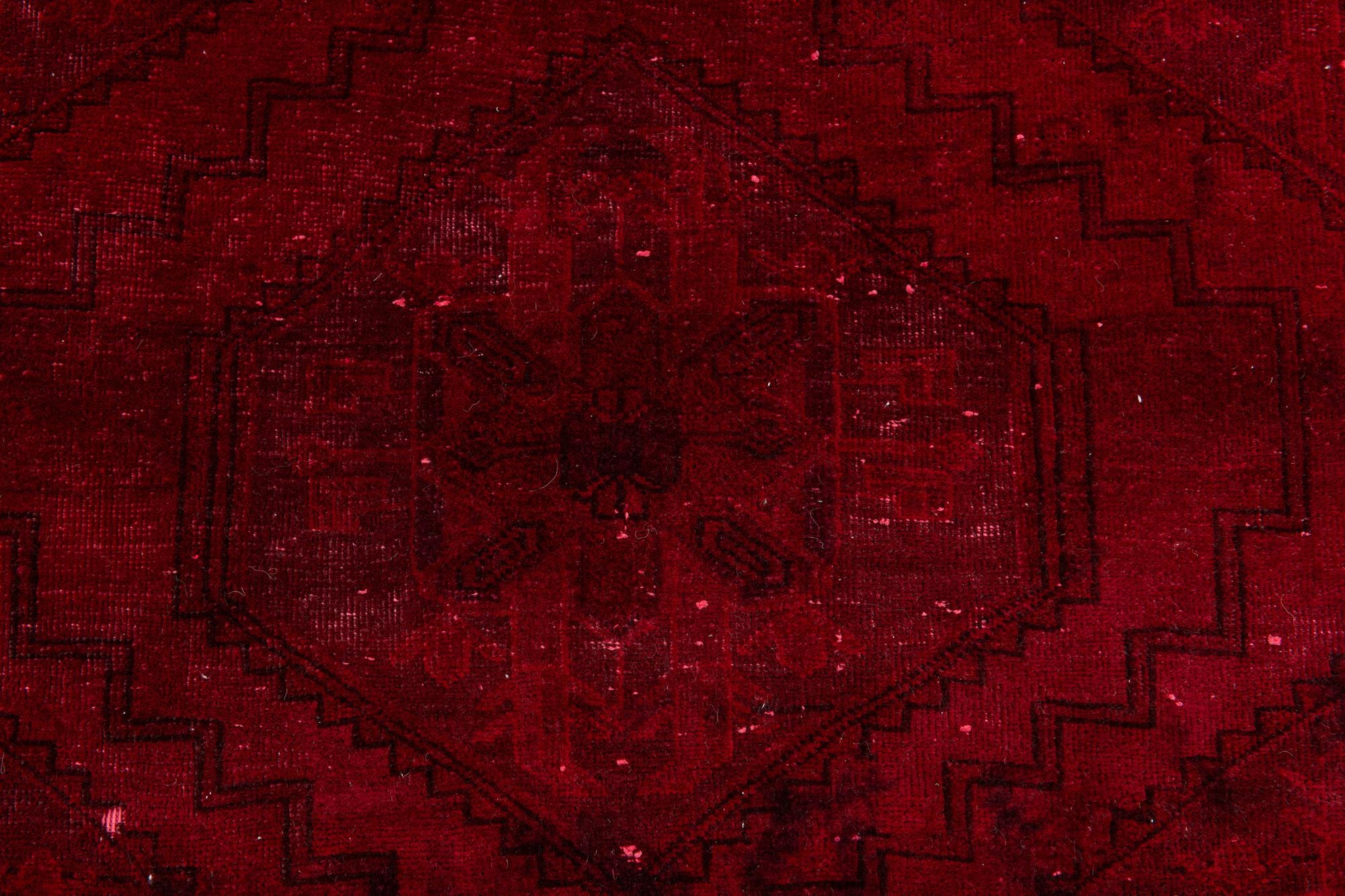 3' 3 x 7' 4 Hand Knotted Ultra Vintage Persian Wool Runner Rug