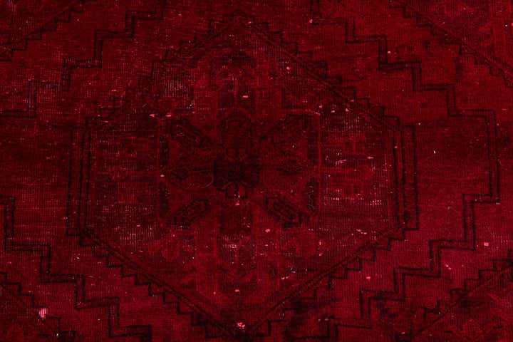 3' 3 x 7' 4 Hand Knotted Ultra Vintage Persian Wool Runner Rug
