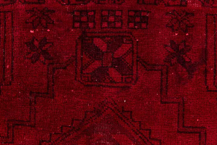 3' 3 x 7' 4 Hand Knotted Ultra Vintage Persian Wool Runner Rug