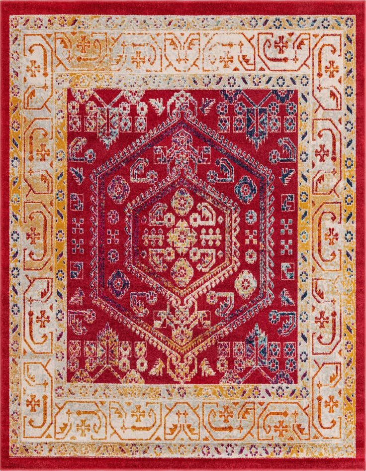 Detail image of 7' 10 x 7' 10 Aurelia Square Rug