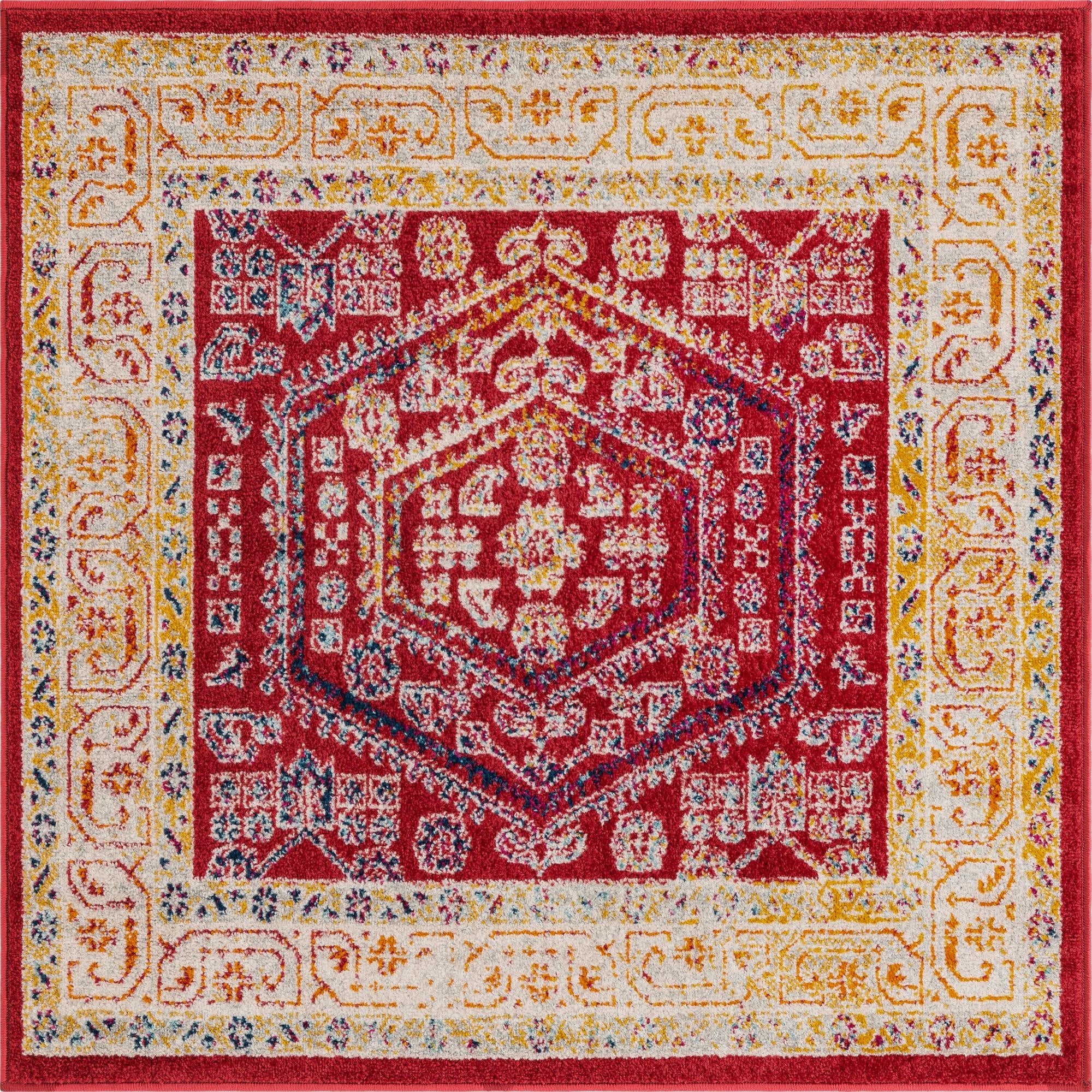 4' x 4' Aurelia Square Rug