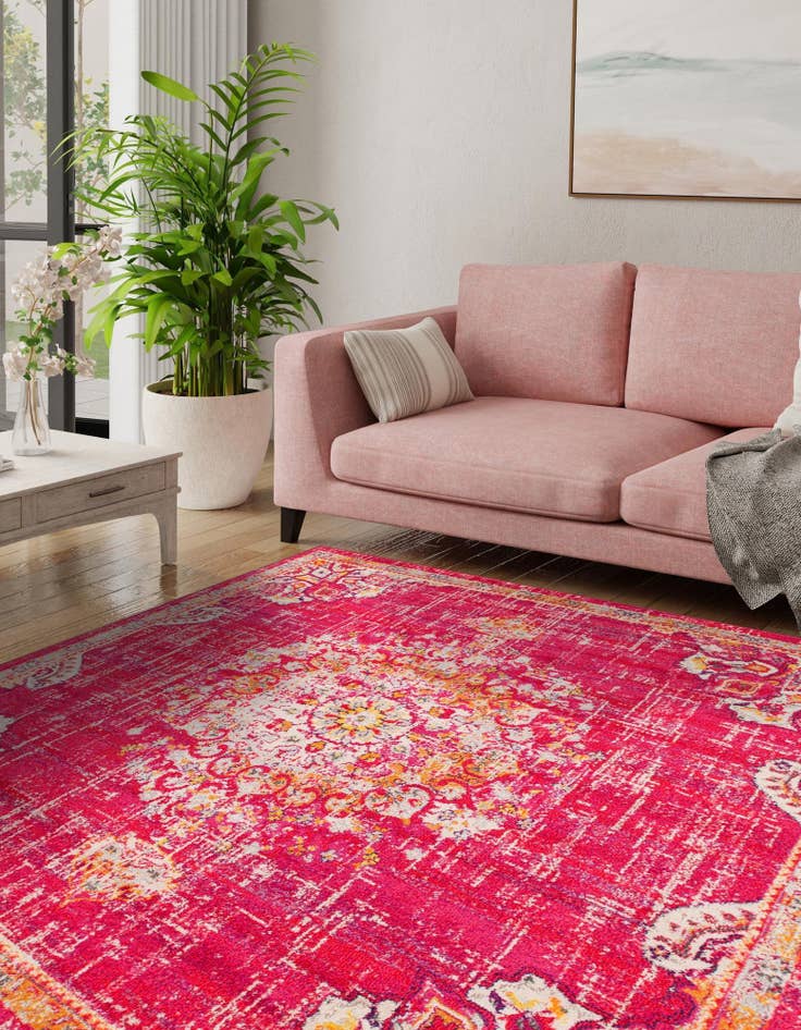 Detail image of 8' x 8' Carrington Square Rug