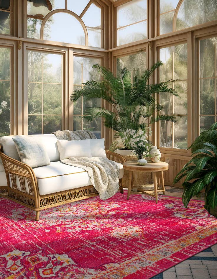 Detail image of 8' x 8' Carrington Square Rug