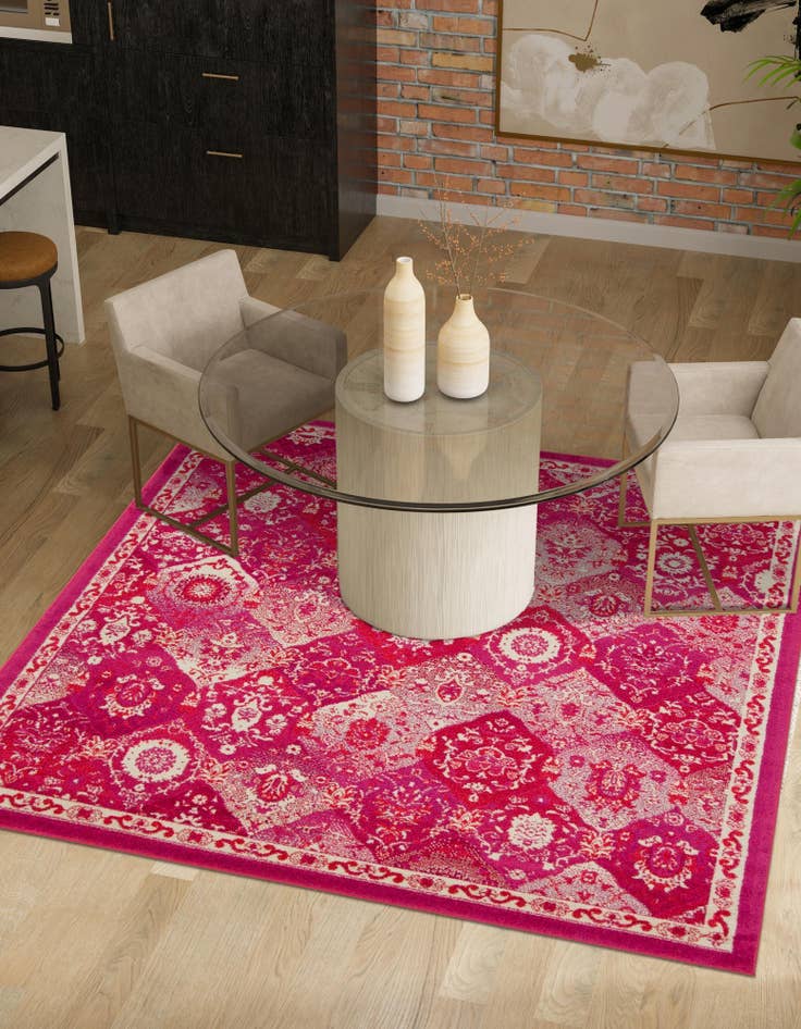 Detail image of 8' x 8' Madeline Square Rug