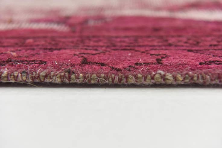 Detail image of 4' 4 x 4' 10 Hand Knotted Ultra Vintage Persian Wool Square Rug