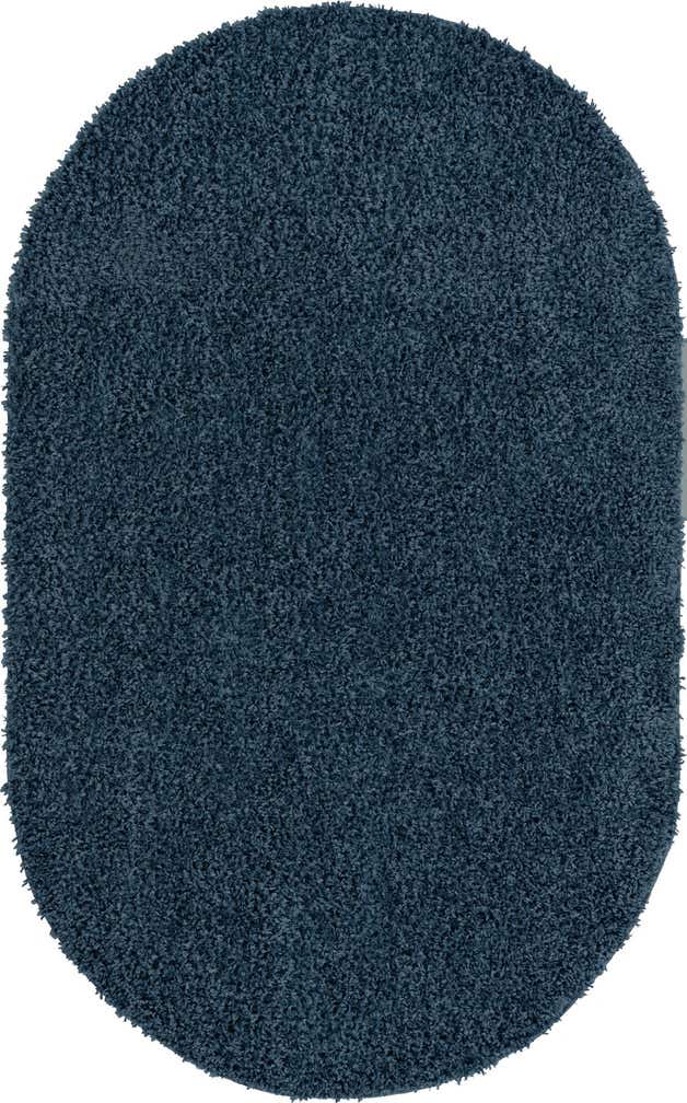 5' 3 x 8' Zermatt Shag Oval Rug