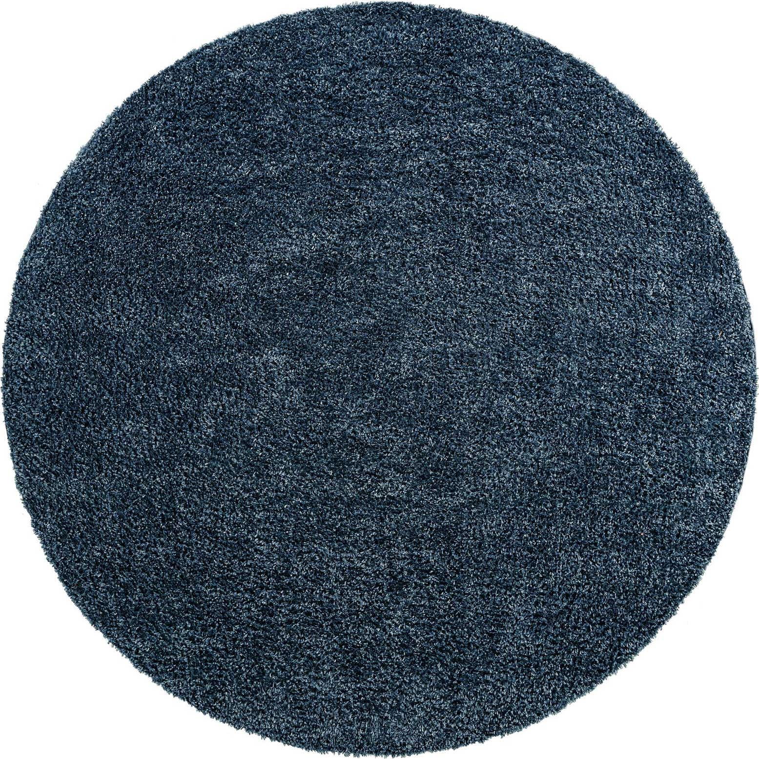5' 3 x 5' 3 Zermatt Shag Round Rug