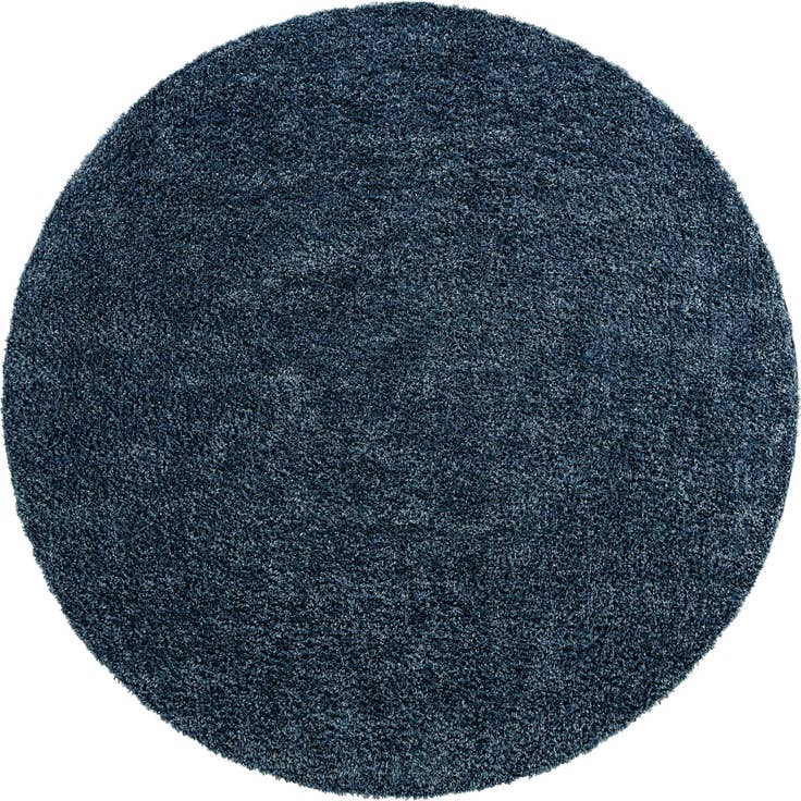 Detail image of 5' 3 x 5' 3 Zermatt Shag Round Rug