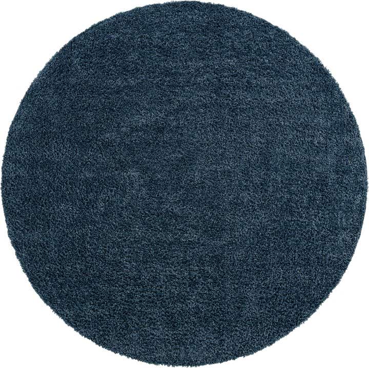 7' x 7' Zermatt Shag Round Rug