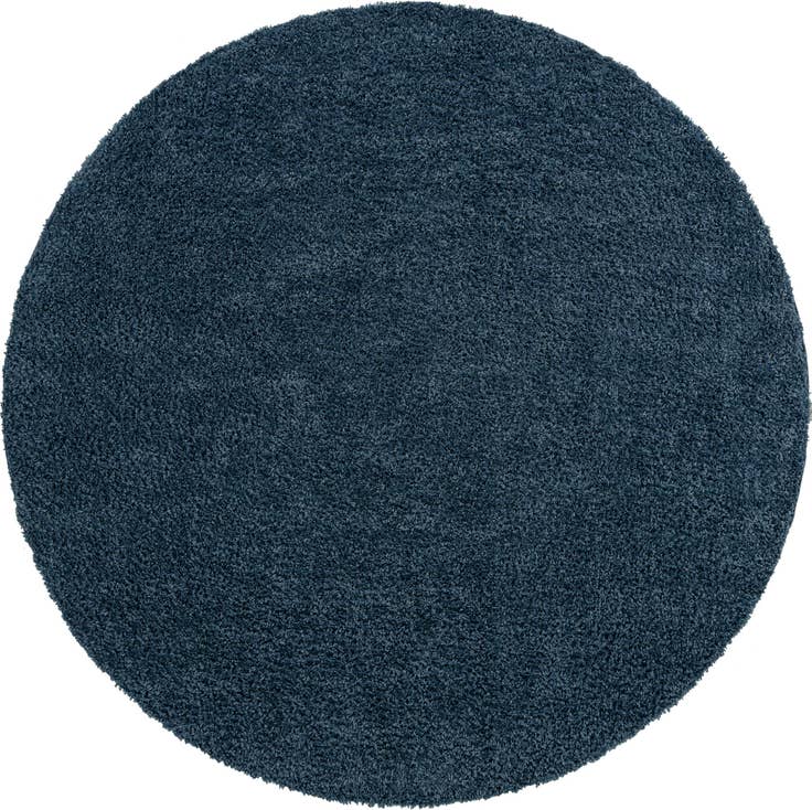 Detail image of 2' x 2' Zermatt Shag Round Rug