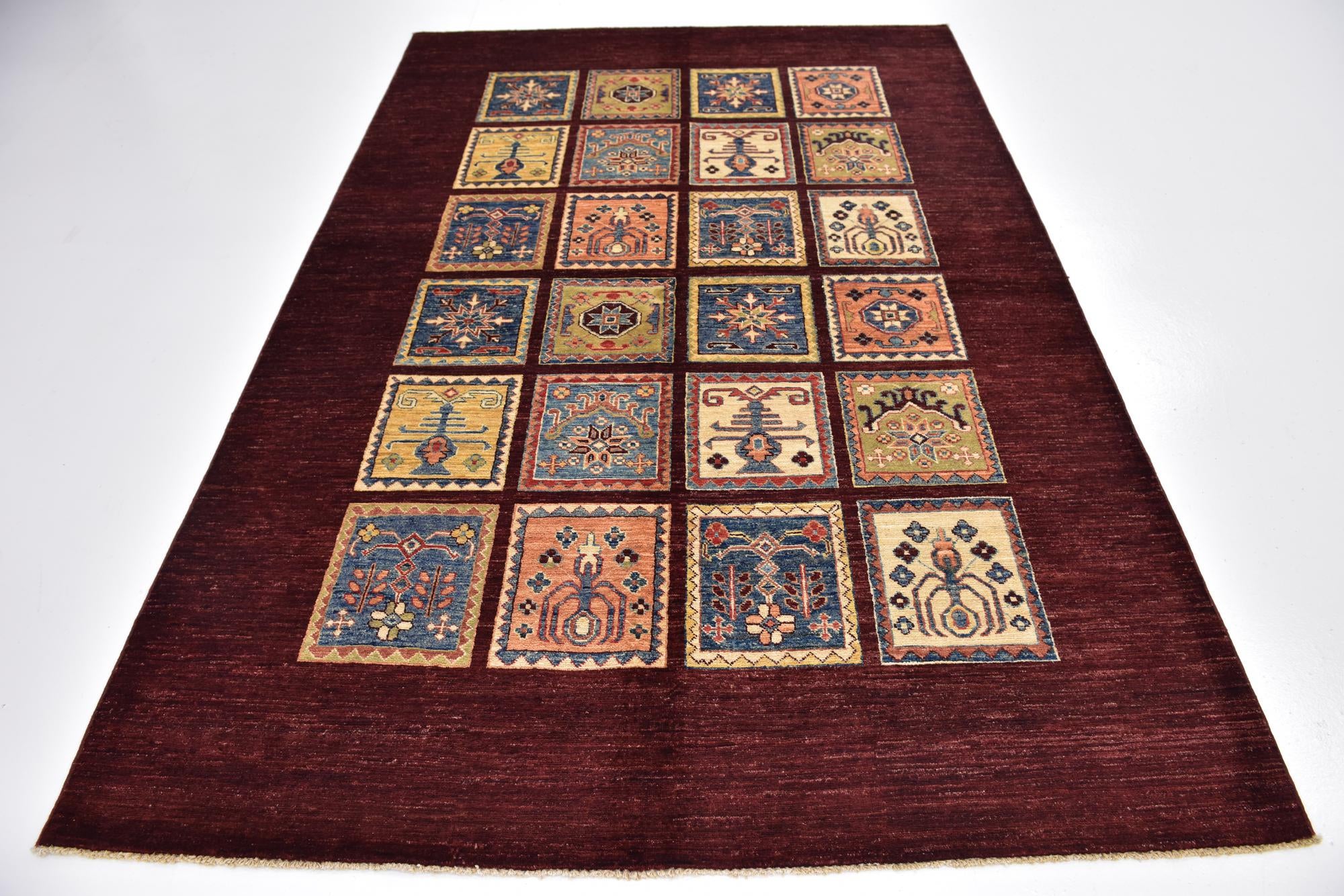 5' 7 x 8' Hand Knotted Ariana Ziegler Rug