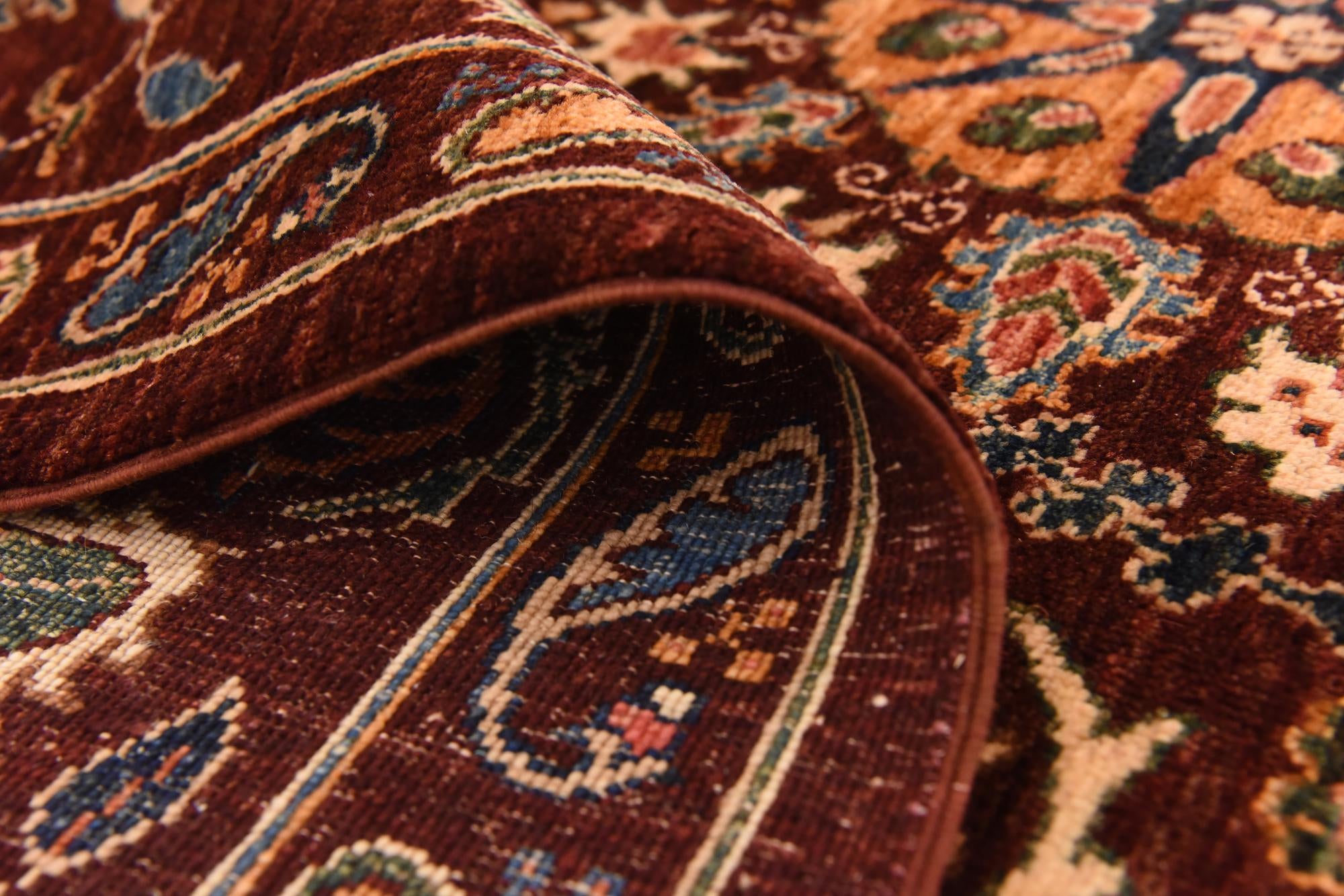 6' 11 x 9' 9 Hand Knotted Ariana Ziegler Rug