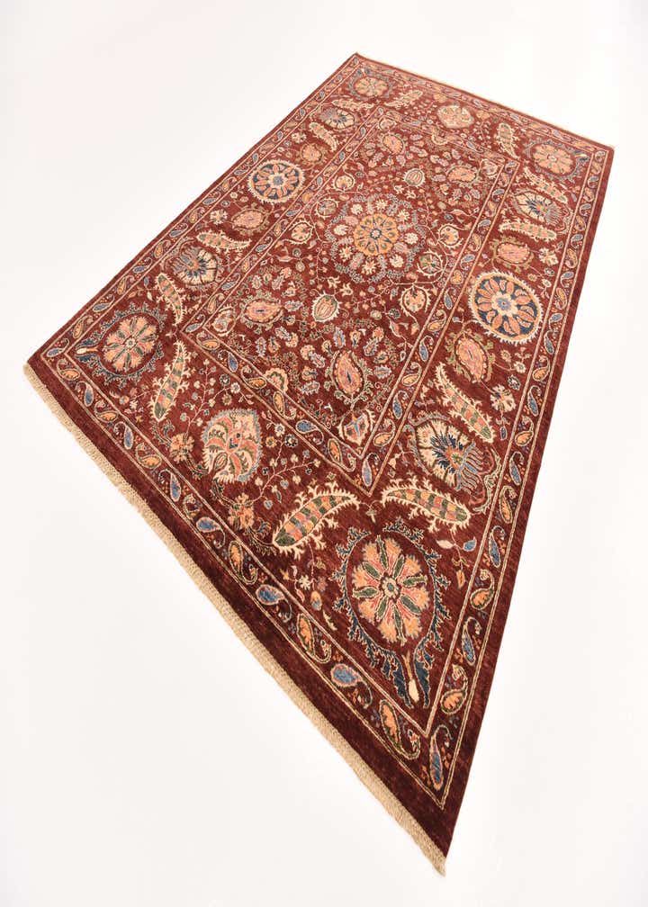 6' 11 x 9' 9 Hand Knotted Ariana Ziegler Rug