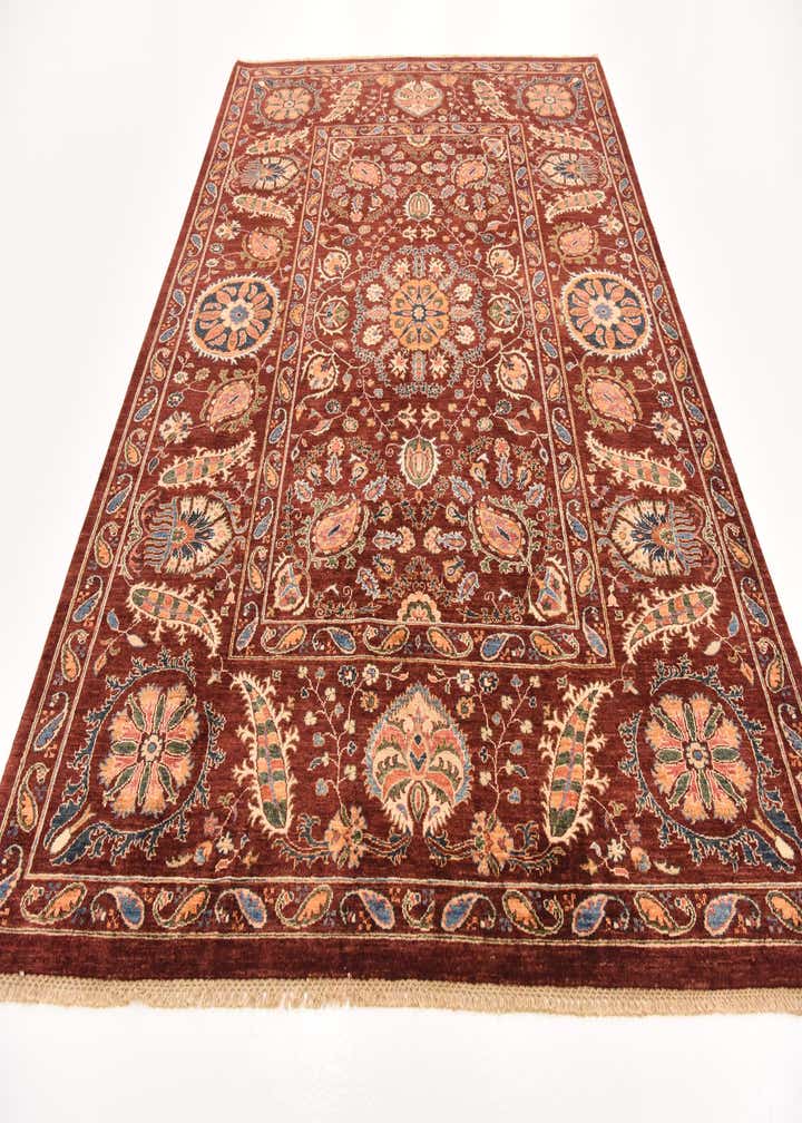 6' 11 x 9' 9 Hand Knotted Ariana Ziegler Rug