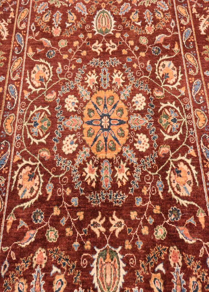 6' 11 x 9' 9 Hand Knotted Ariana Ziegler Rug