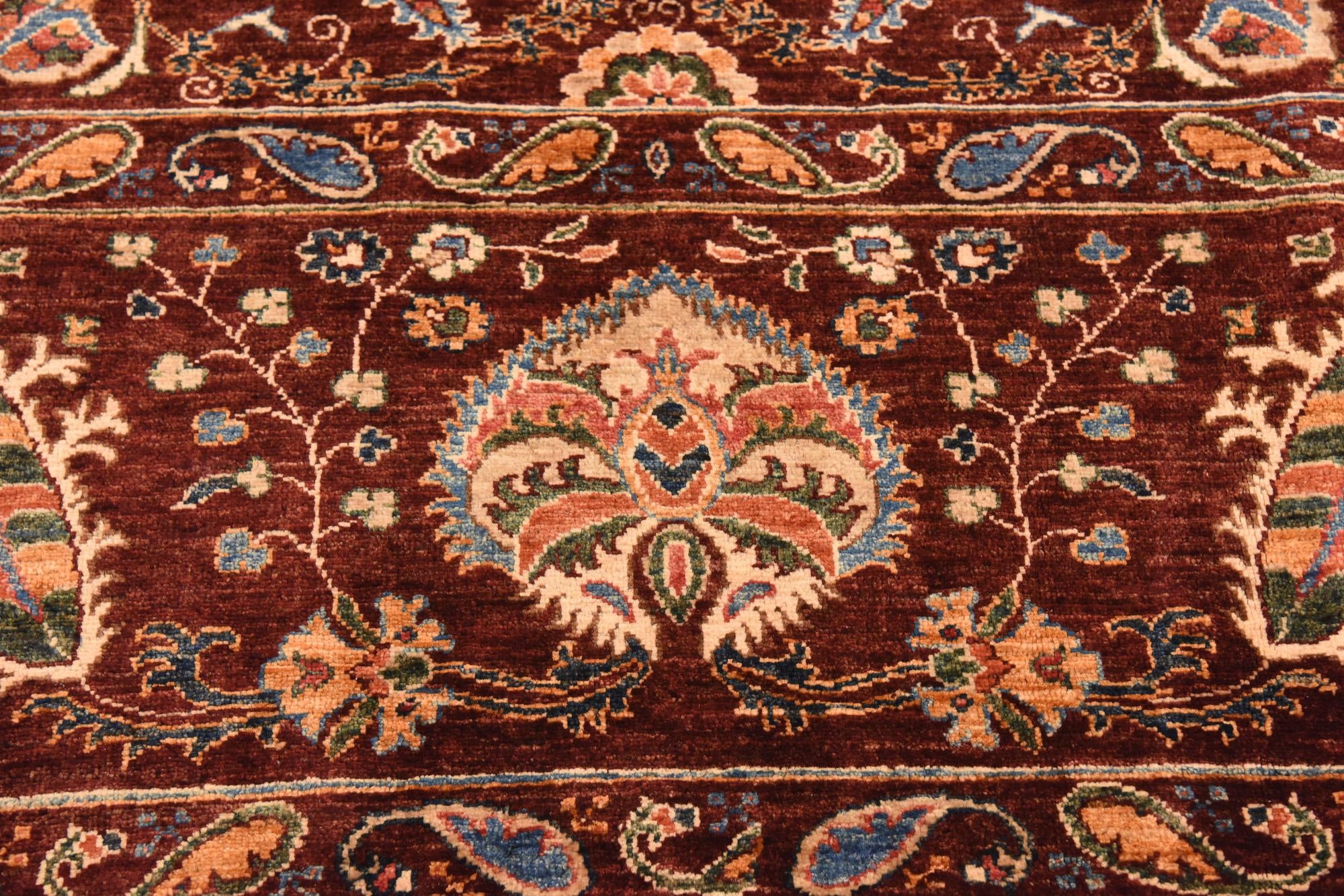 6' 11 x 9' 9 Hand Knotted Ariana Ziegler Rug