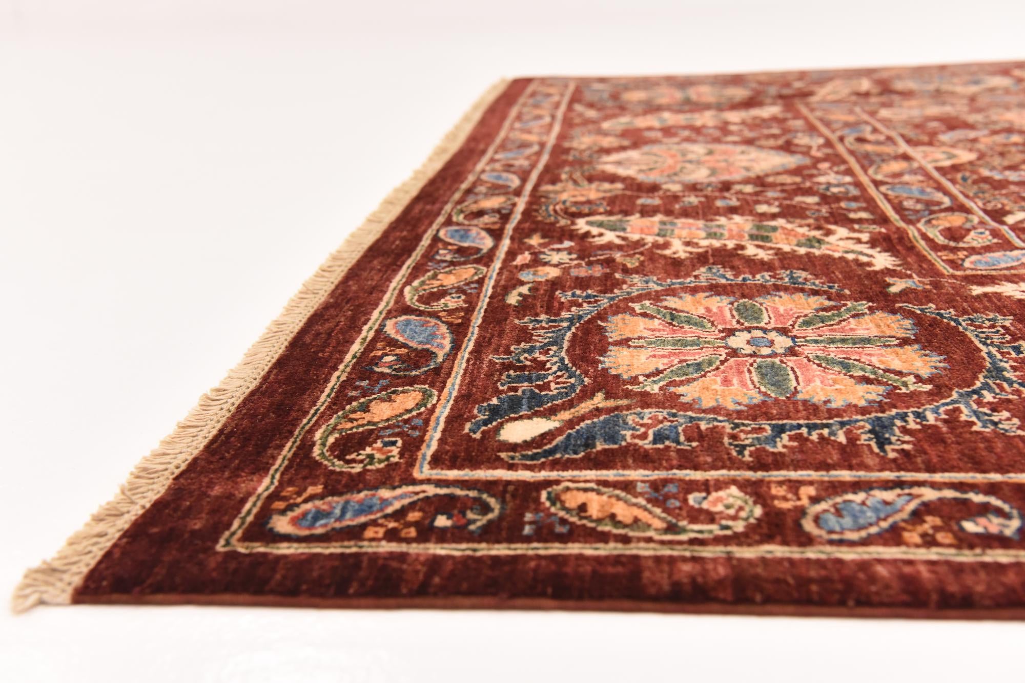 6' 11 x 9' 9 Hand Knotted Ariana Ziegler Rug