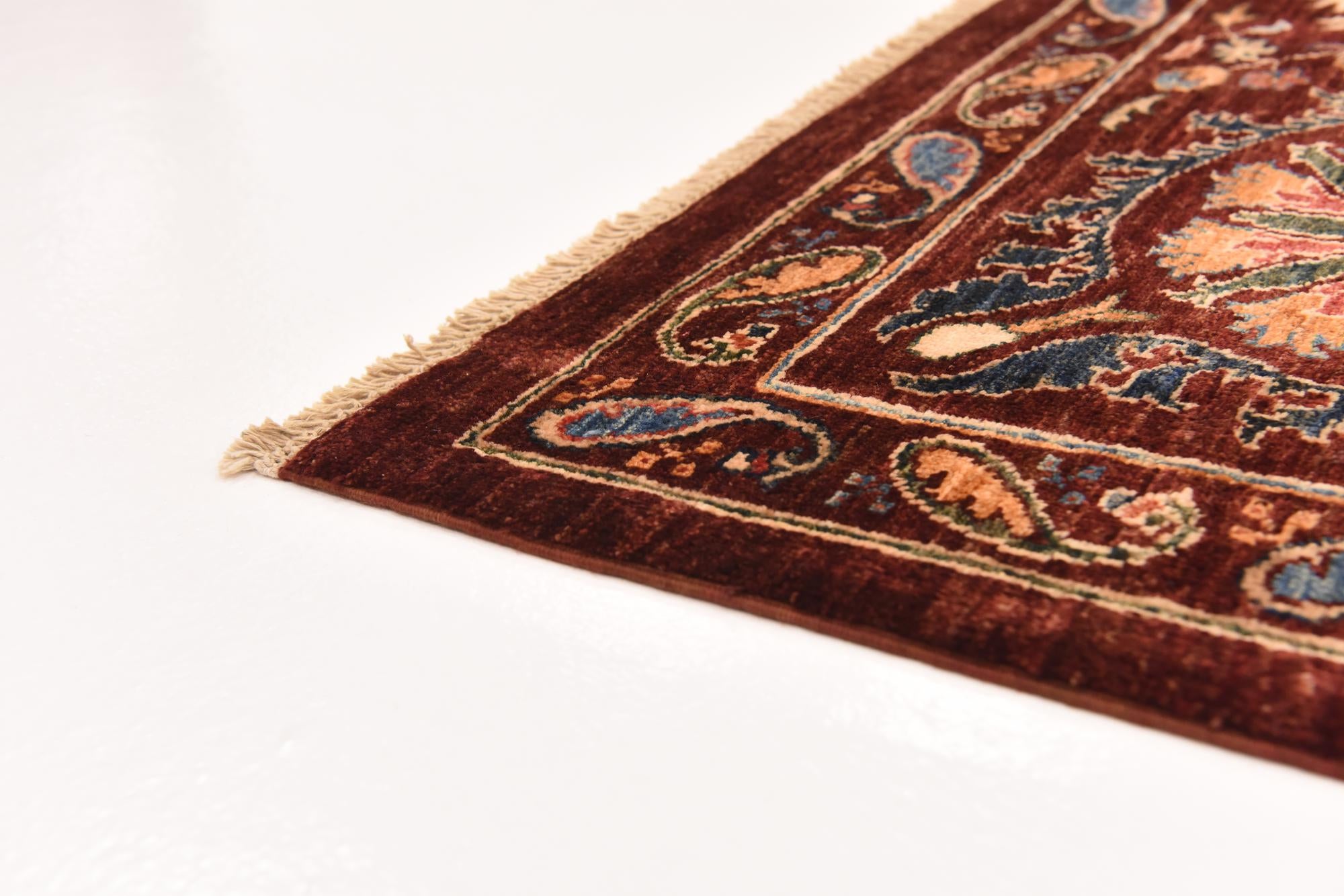 6' 11 x 9' 9 Hand Knotted Ariana Ziegler Rug
