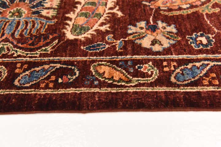 6' 11 x 9' 9 Hand Knotted Ariana Ziegler Rug