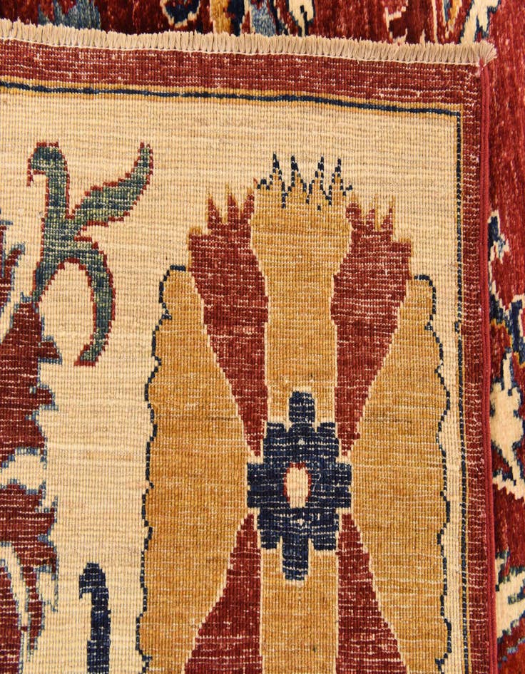 Detail image of 6' 9 x 9' 6  Hand Knotted Ariana Ziegler Rug