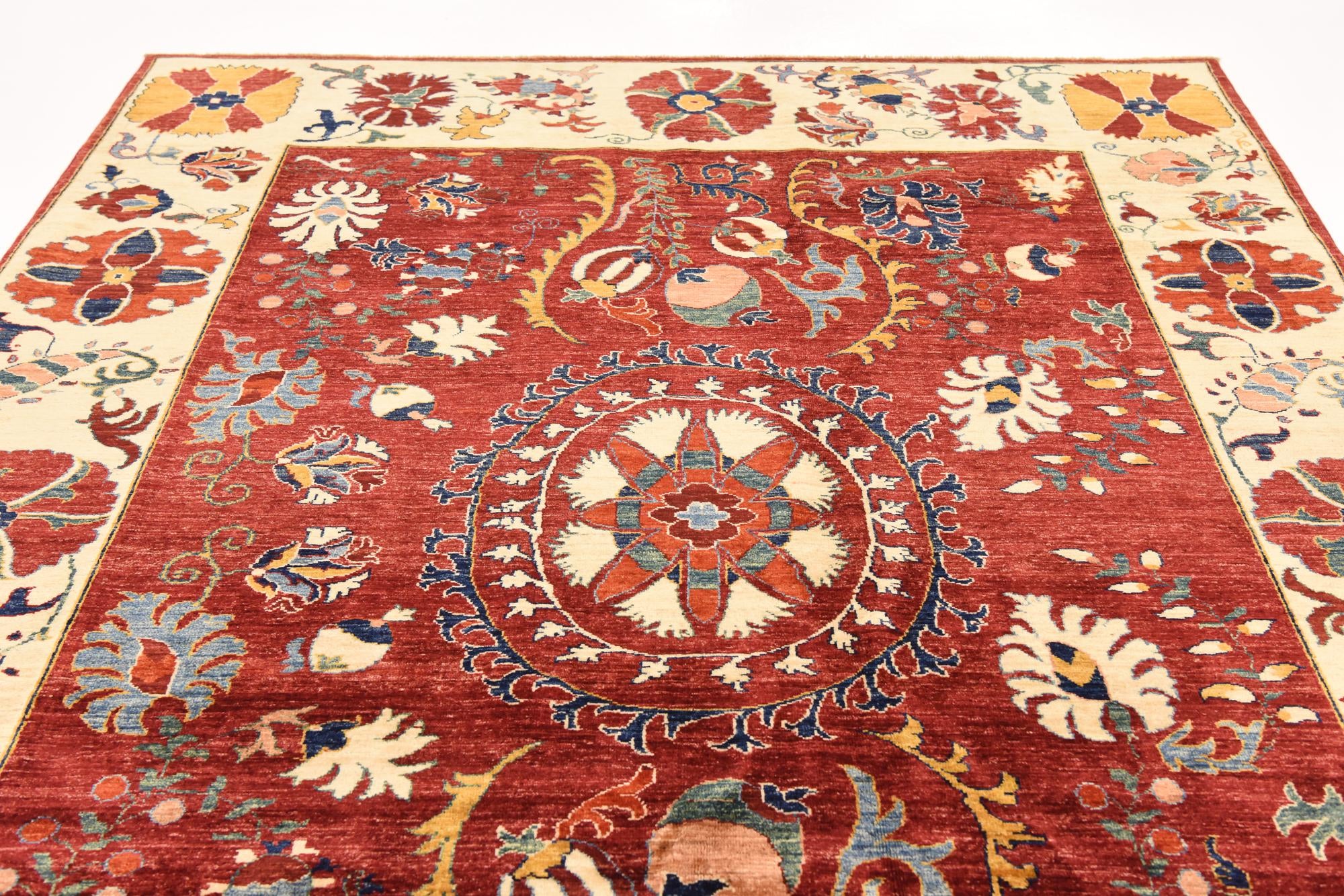 6' 9 x 9' 6 Hand Knotted Ariana Ziegler Rug