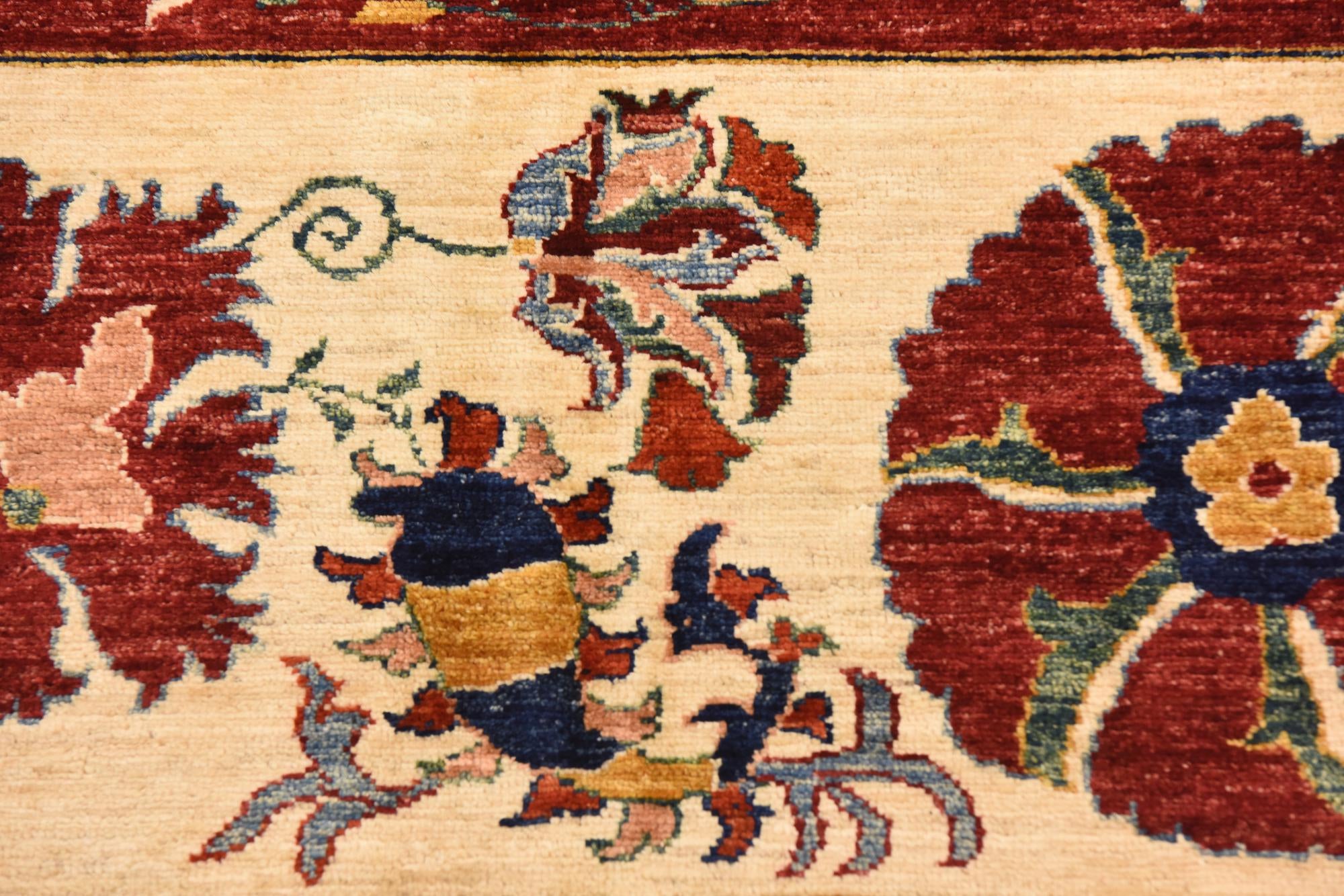6' 9 x 9' 6 Hand Knotted Ariana Ziegler Rug