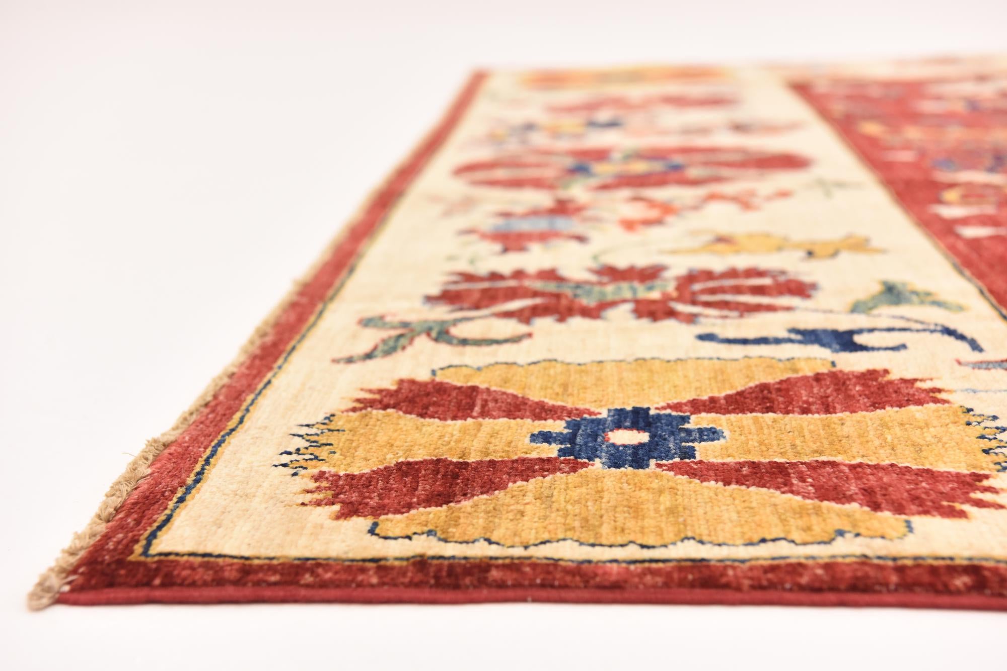 6' 9 x 9' 6 Hand Knotted Ariana Ziegler Rug