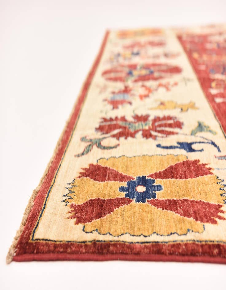 Detail image of 6' 9 x 9' 6  Hand Knotted Ariana Ziegler Rug