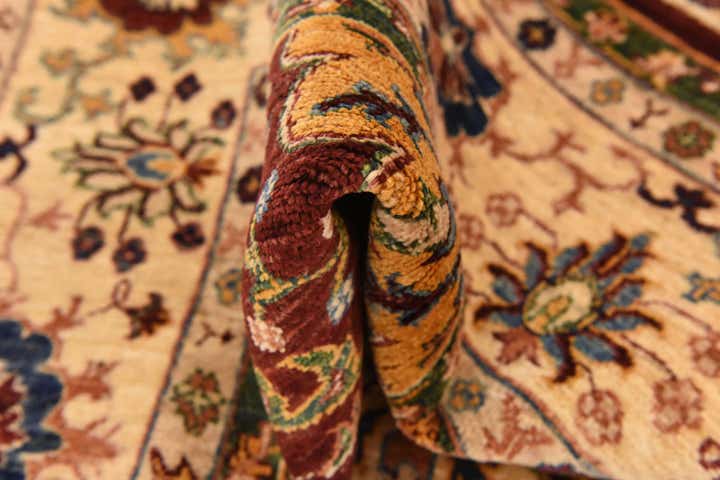 8' x 10' Hand Knotted Ariana Ziegler Rug