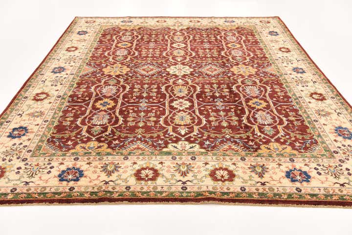 8' x 10' Hand Knotted Ariana Ziegler Rug