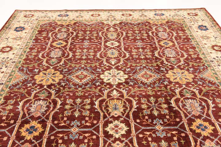 8' x 10' Hand Knotted Ariana Ziegler Rug