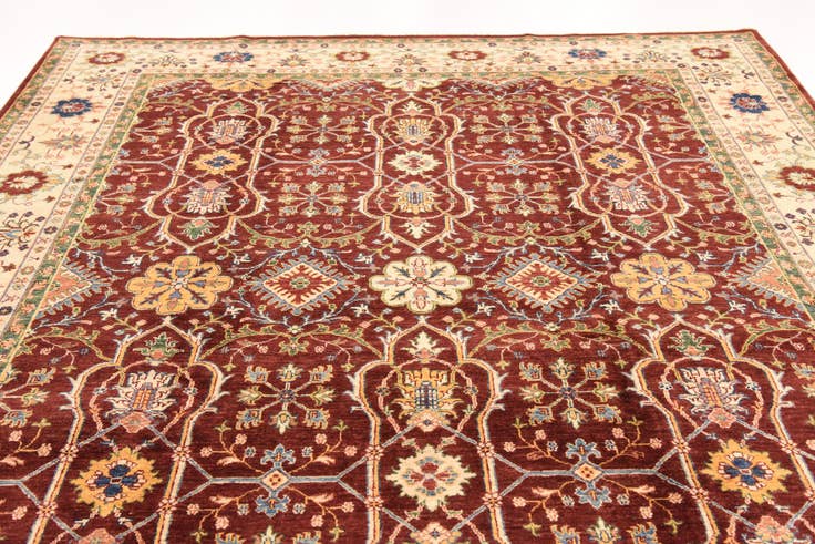 Detail image of 8' x 10' Hand Knotted Ariana Ziegler Rug