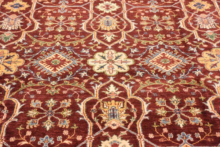 8' x 10' Hand Knotted Ariana Ziegler Rug