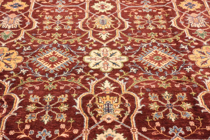 Detail image of 8' x 10' Hand Knotted Ariana Ziegler Rug