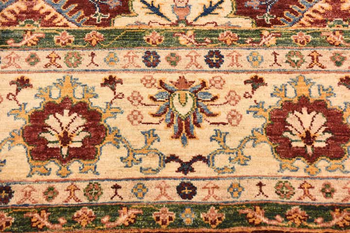 8' x 10' Hand Knotted Ariana Ziegler Rug